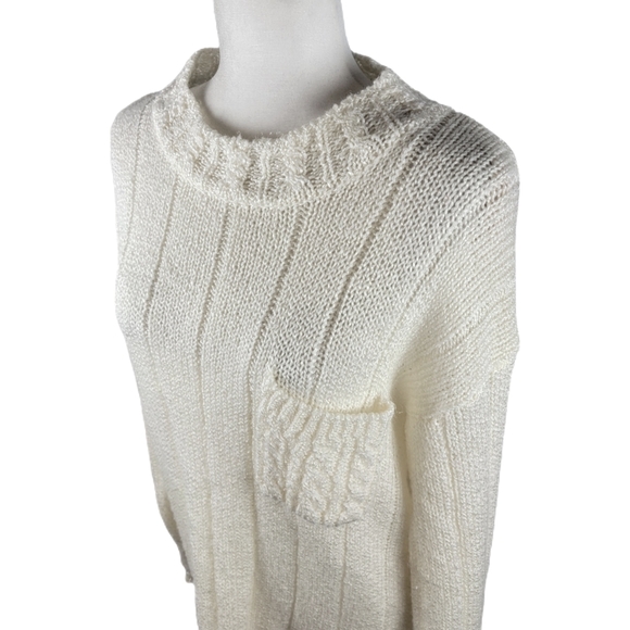 Bristol Court VINTAGE Ivory Sweater Large - Picture 2 of 7